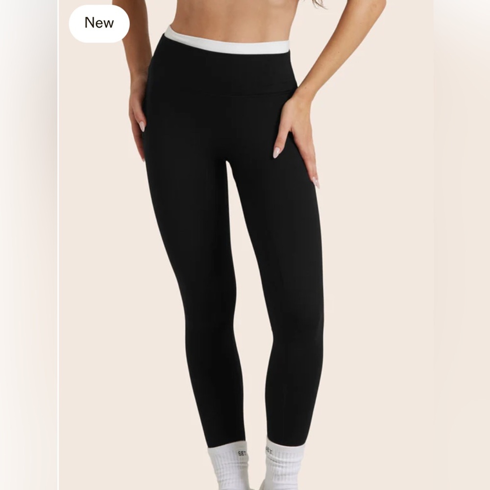 Set active orca Black High-Waisted Leggings